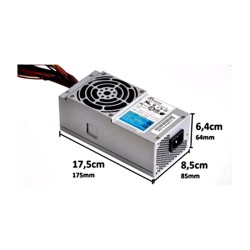 Fonte Slim 80 Plus Gold  SS-300TGW Active PFC - Seasonic