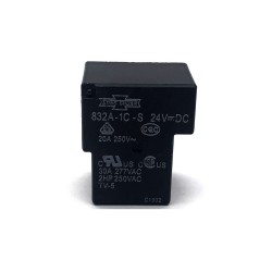 Relé 832A-1C-S 24VDC 30A 5 Pinos Song Chuan