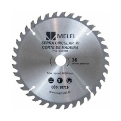 Serra Circular para Madeira/ MDF / Compensados 7.1/4" x 20,0mm - MELFI