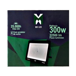 Refletor LED 300W 6500K 22500 Lumens IP66 - MX-3026V