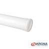 Tubo PVC Esgoto 50mm 6m Branco - Krona