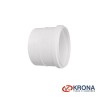 Luva PVC Esgoto 100MM 90°  Branco - Krona