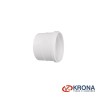 Luva PVC Esgoto 50MM 90°  Branco - Krona
