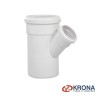 Juncão Reducão PVC Esgoto 100x50mm Branca - Krona