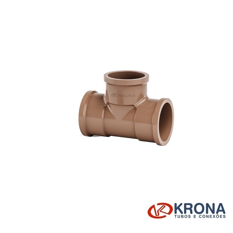 Te PVC Soldavel 25mm  - Krona