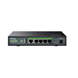 Roteador de Acesso Load Balance com 5 Portas Gigabit R3005G - Intelbras