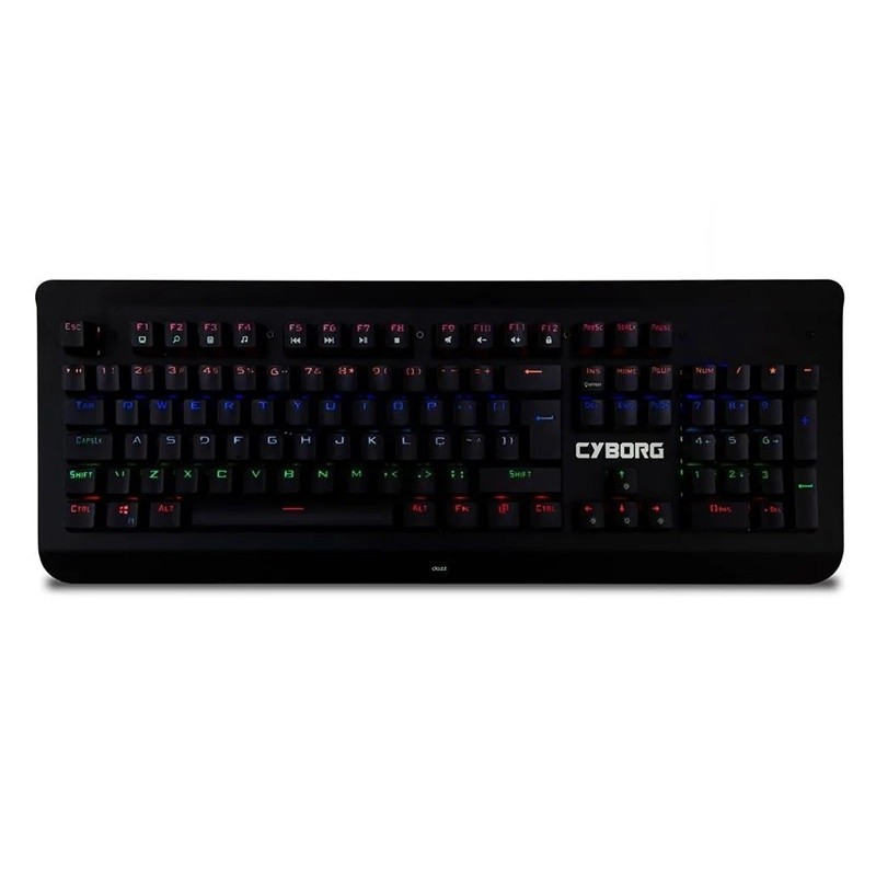 Teclado Mecânico Gamer Cyborg Revolution Led Switch Outemu 625261 - Dazz