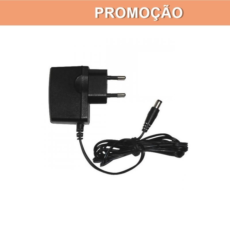 Fonte 9V 600mA AMIGO AMS195-0900600FV Para Roteadores / Switch