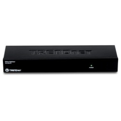 Divisor de vídeo Splitter KVM 1 Para 4 portas VGA - TRENDnet TK-V401S