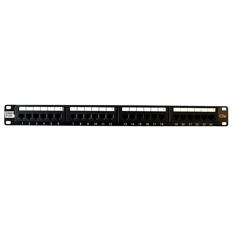Patch Panel 24 Portas Cat5e Furukawa Sohoplus 24p T568a/b Su