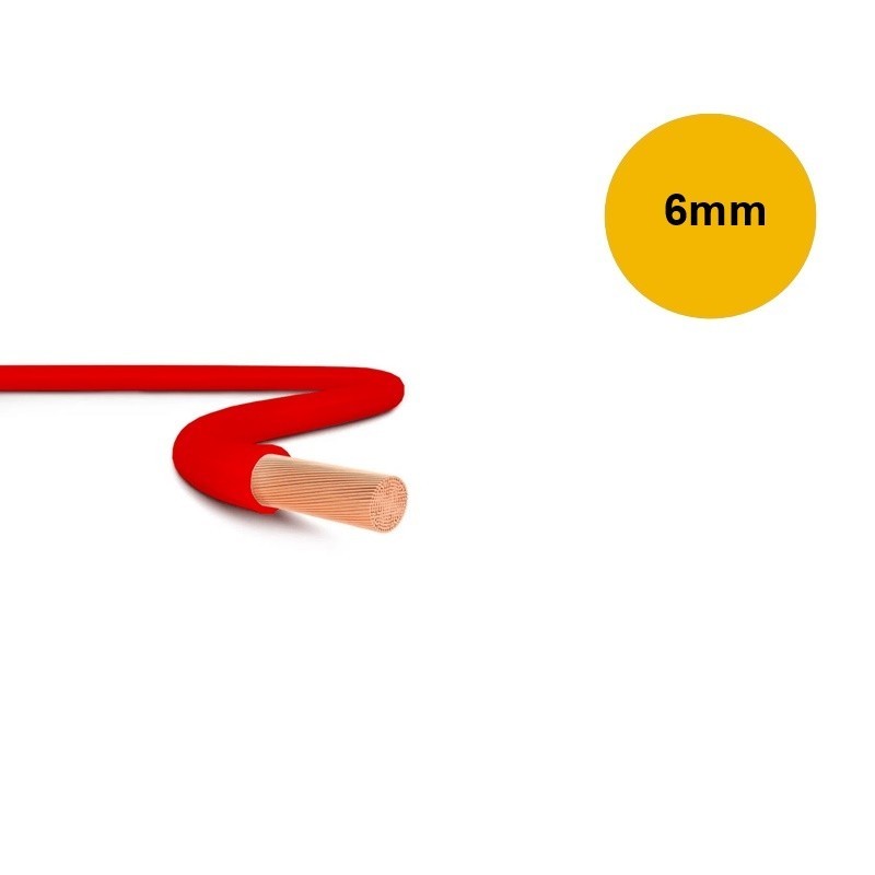 Cabo 6mm  Flexivel 750V Metro - Corfio