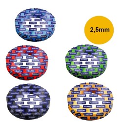 Cabo 2,5mm Flexível  750V Rolo 100m  - Corfio