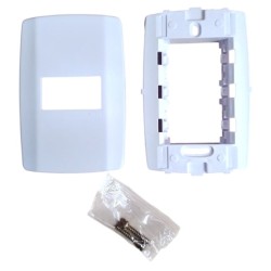 Placa 4x2 Para 1 Módulo Horizontal Slim - Ilumi)