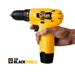 Parafusadeira Furadeira Sem Fio The Black Tools TB12A 3/8 a Bateria