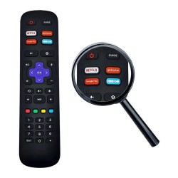 Controle Remoto TV AOC 50u6125/78 Roku RC-NWIR-3226001279 (Original)