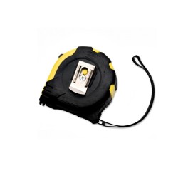 Trena 5mX19mm emborrachada com Fita Branca 10302 - MALFI