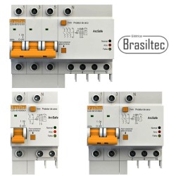 Disjuntores  AFCI Detector e Interruptor de Falha Por Arco Elétrico AFDI-AFDD - BRASILTEC