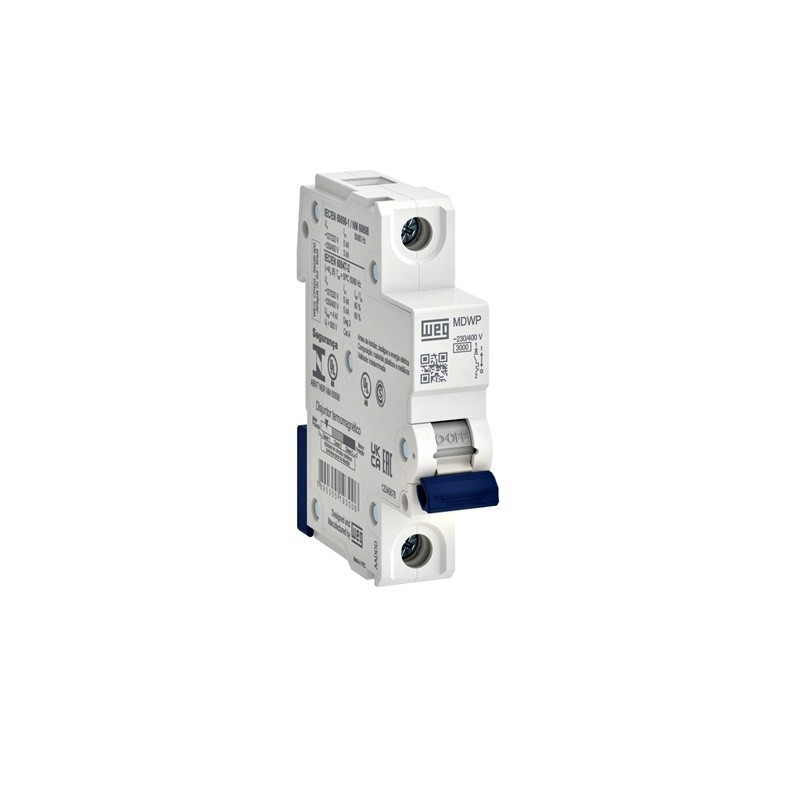 Disjuntores Din Monopolar, Bipolar, Tripolar - WEG