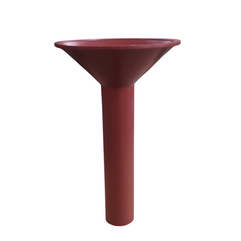 Funil Tubo Largo Em PVC Multiuso