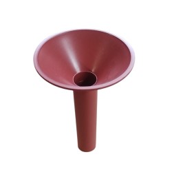 Funil Tubo Largo Em PVC Multiuso