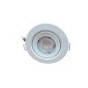 Spot redondo LED embutir Branco 5W 450lm 6500k 95x95x45 - Maxxy