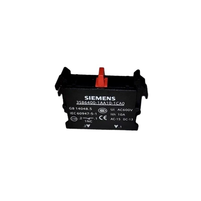 Bloco de Contato Para Botões 3SB6 1NF 3SB6400-1AA10-1CA0