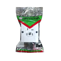 Tomada  Telefone 4 Pinos + RJ11 Sobrepor - MEC TRONIC