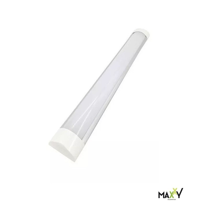 Luminaria LED Sobrepor Slim 80W 75x2400x25mm 6500k Bivolt