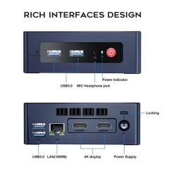Mini PC Beelink Mini S Intel Celeron N5095 256Gb 8Gb RAM