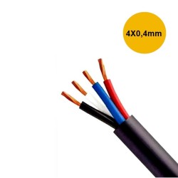 Cabo PP 4X4mm 1KV Metro Preto - Corfio