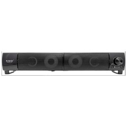 Caixa de Som Soundbar Com LED RGB USB e P2 Para PC e Notebook 6 Wats BM-S209 - B-MAX