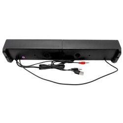 Caixa de Som Soundbar Com LED RGB USB e P2 Para PC e Notebook 6 Wats BM-S209 - B-MAX