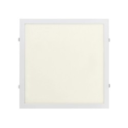 Plafon Painel LED Embutir Branco Quadrado 45W Luz Amarela 62X62cm SE-240.2264 - Saveenergy