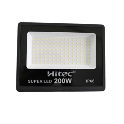Refletor Super LED 200W Luz Branca IP66 - Hitec