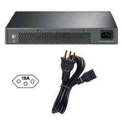 Switch 24 Portas Gigabit 10/100/1000Mbps Gerenciavel TL-SG1024DE - TP-Link