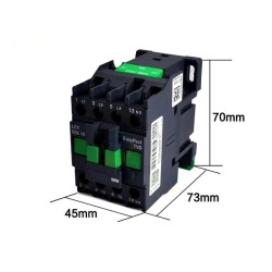 Contator Tripolar EASYPACT TVS Schneider 6A 1NA 220VCA 50/60HZ LC1E0610M7