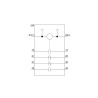 Mini Contator Auxiliar 2NA+2NF 24VCC Siemens- 3RH2122-1BB40