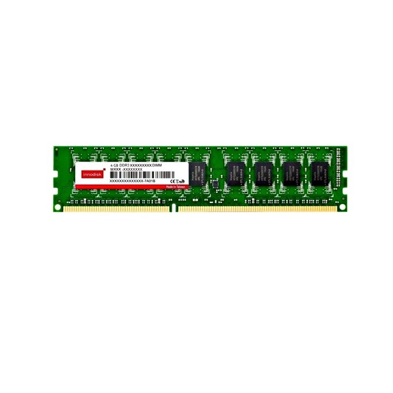 Memória DDR3 4GB 1600 ECC DIMM M3CW-4GSS1C0C-EB044 - Innodisk