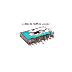 Fita Microxcasste MC60 TDK-Nova Lacrada