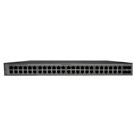 Switch 48 Portas Gigabit 24 PPoE+ 4SFP 1U - HPE 1920S JL386A