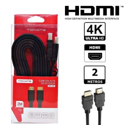 CABO HDMI 4K 2 Metros - TOMATE