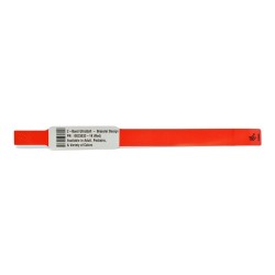 Cartucho Pulseira Zebra Vermelha Z-Band Direct Wristband - Red - HC-100 ZD510
